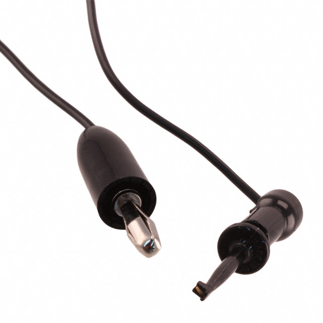 BXM-24BLK E-Z-Hook  Test Leads - Banana, Meter Interface